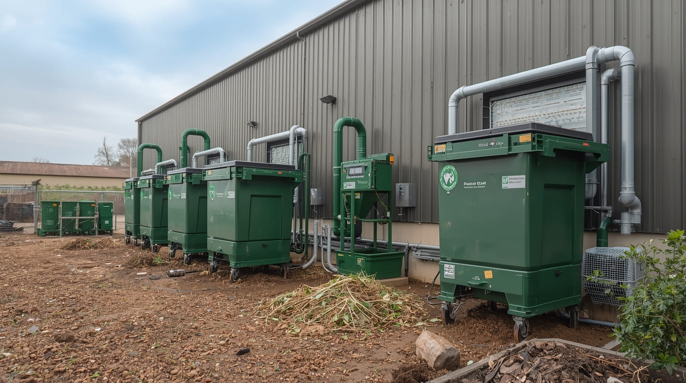 Commercial composting solutions by Sholzephvorb