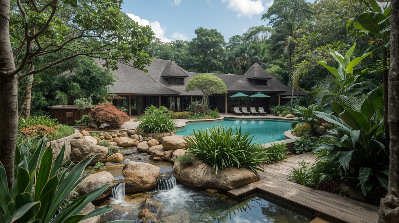 Eco-resort landscape design by Sholzephvorb