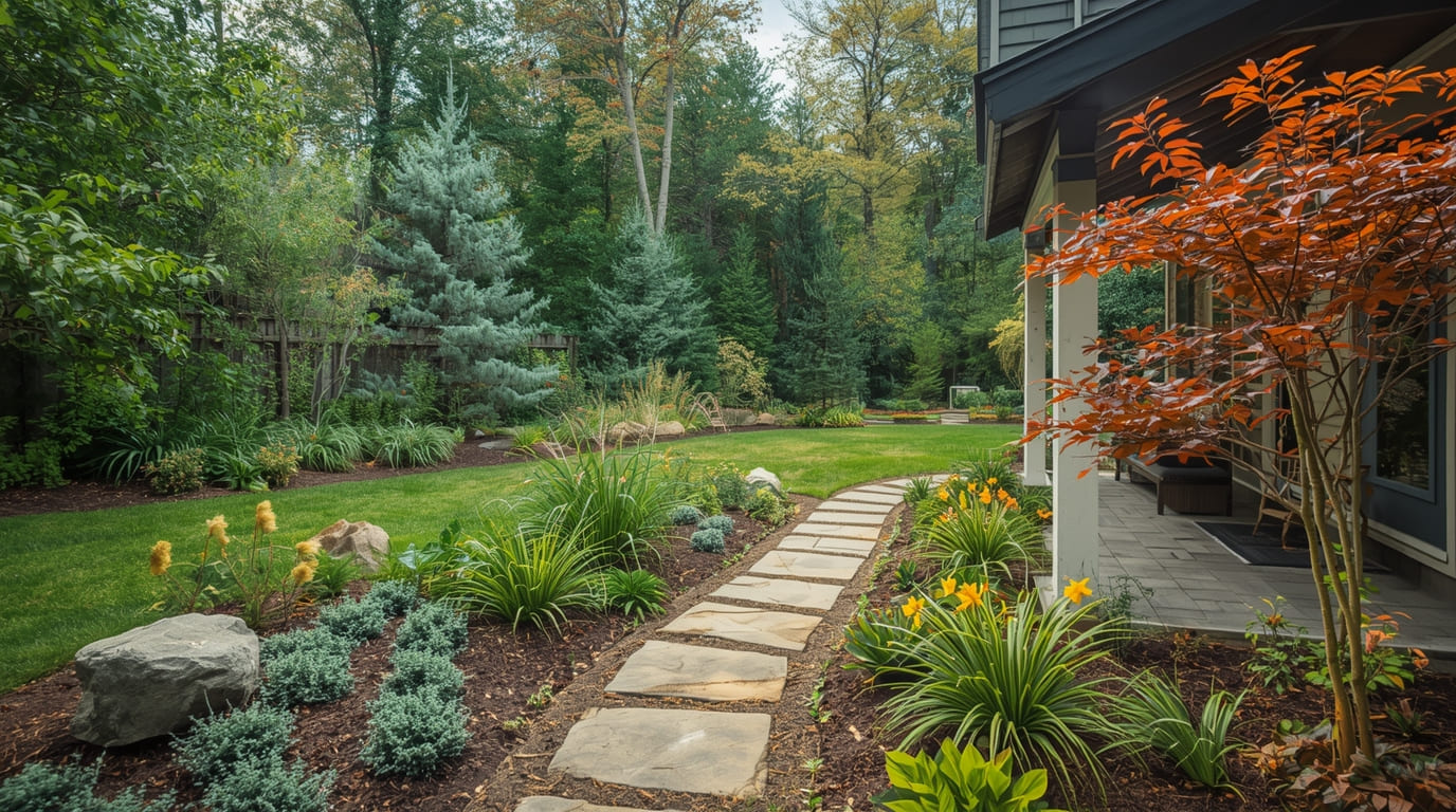 Residential landscaping design by Sholzephvorb