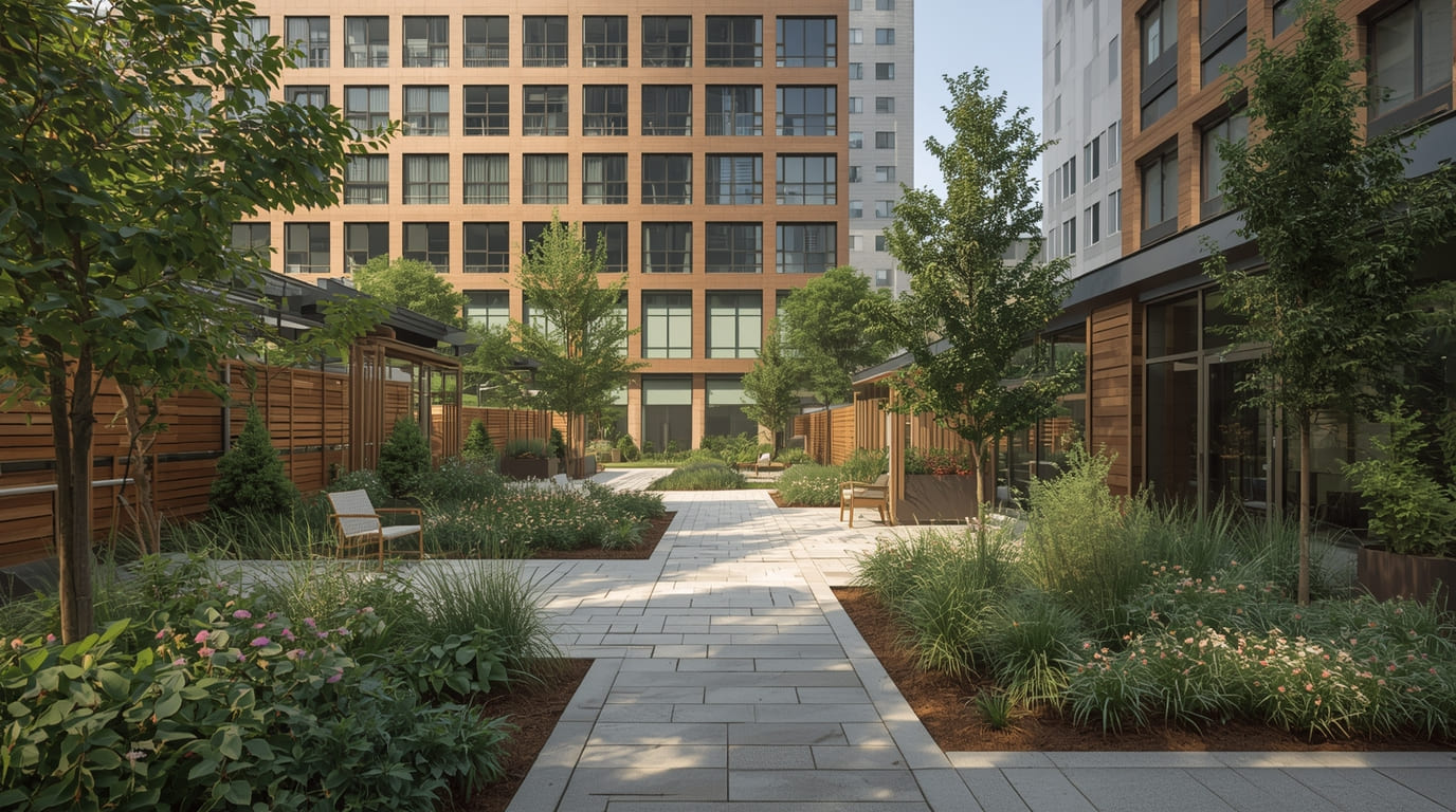 Urban landscaping design by Sholzephvorb